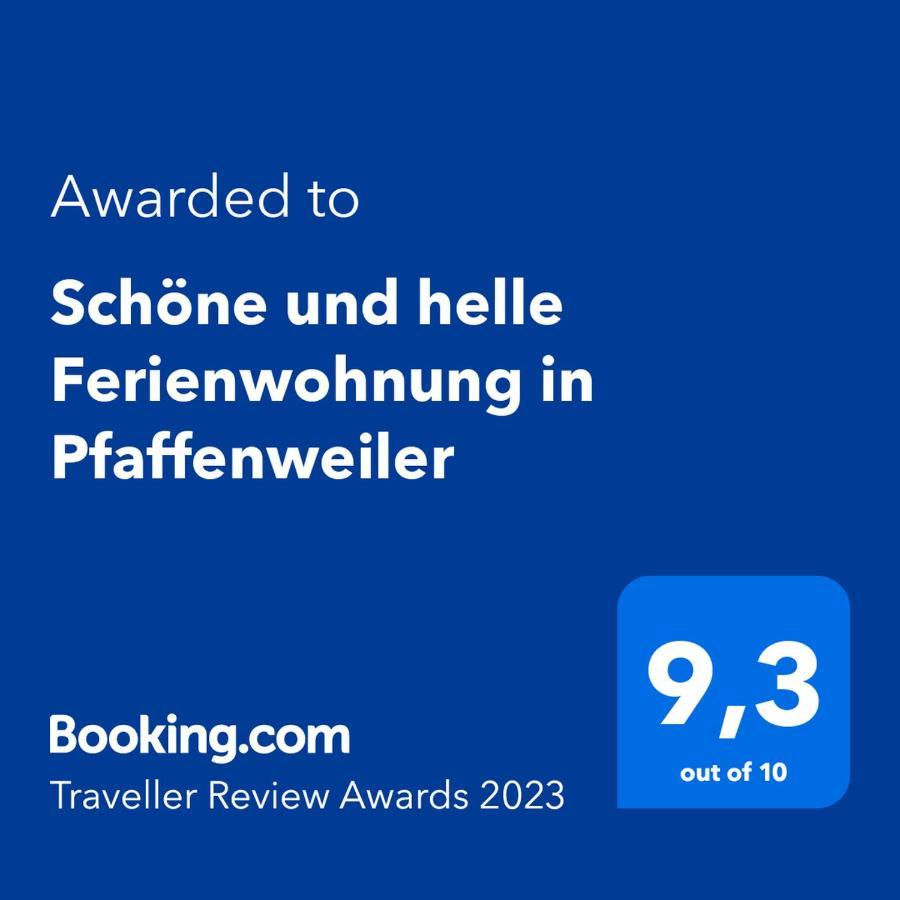 Schoene Und Helle Ferienwohnung In Pfaffenweiler Villingen-Schwenningen Eksteriør bilde